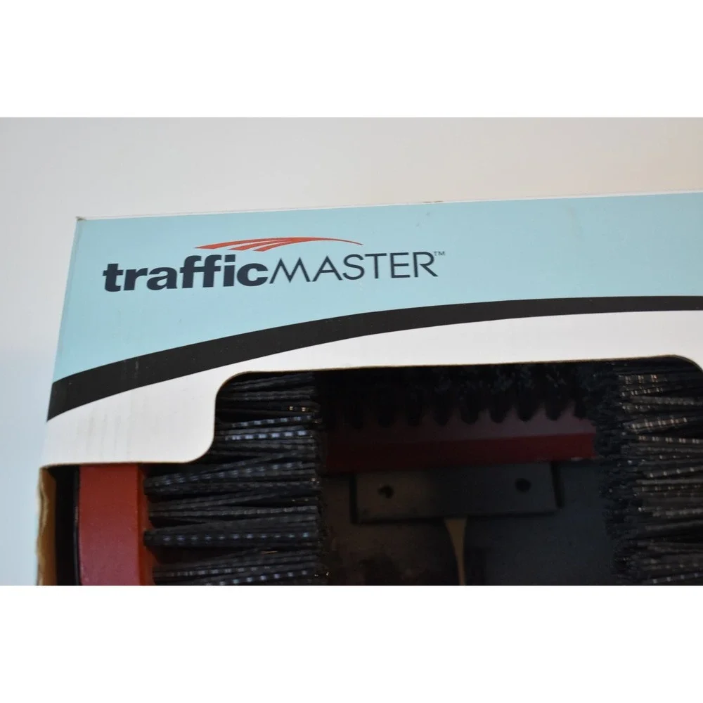 Traffic Master Boot Scraper 523 324 Metal Frame & Hardwood Outdoor Brush